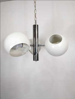 Vintage MCM Sputnik Chandelier Lamp