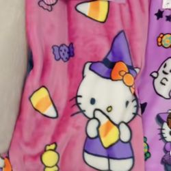 Hello Kitty Halloween Blanket 
