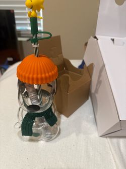 Snoopy glass new