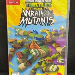 Teenage Mutant Ninja Turtles TMNT Arcade Wrath of the Mutants (Switch) BRAND NEW