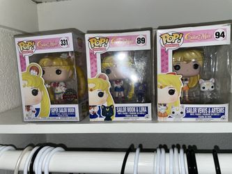 Sailor moon Funko pops