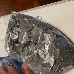 Bag Full Charm Peace’s Positive Charms About 100 Charms Good For Giving away Weddings