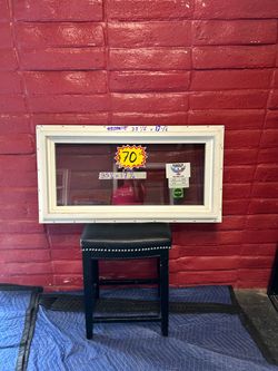 New vinyl FIXED window