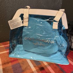 Dolce&Gabbana Blue Clear Bag