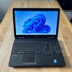 Dell Latitude E5540 Laptop - New battery Installed / Intel i5 Processor / 4GB Memory / 120GB SSD Hard Drive / Windows 11 Pro