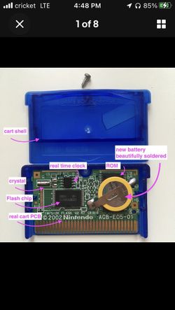 Pokémon sapphire Original GBA