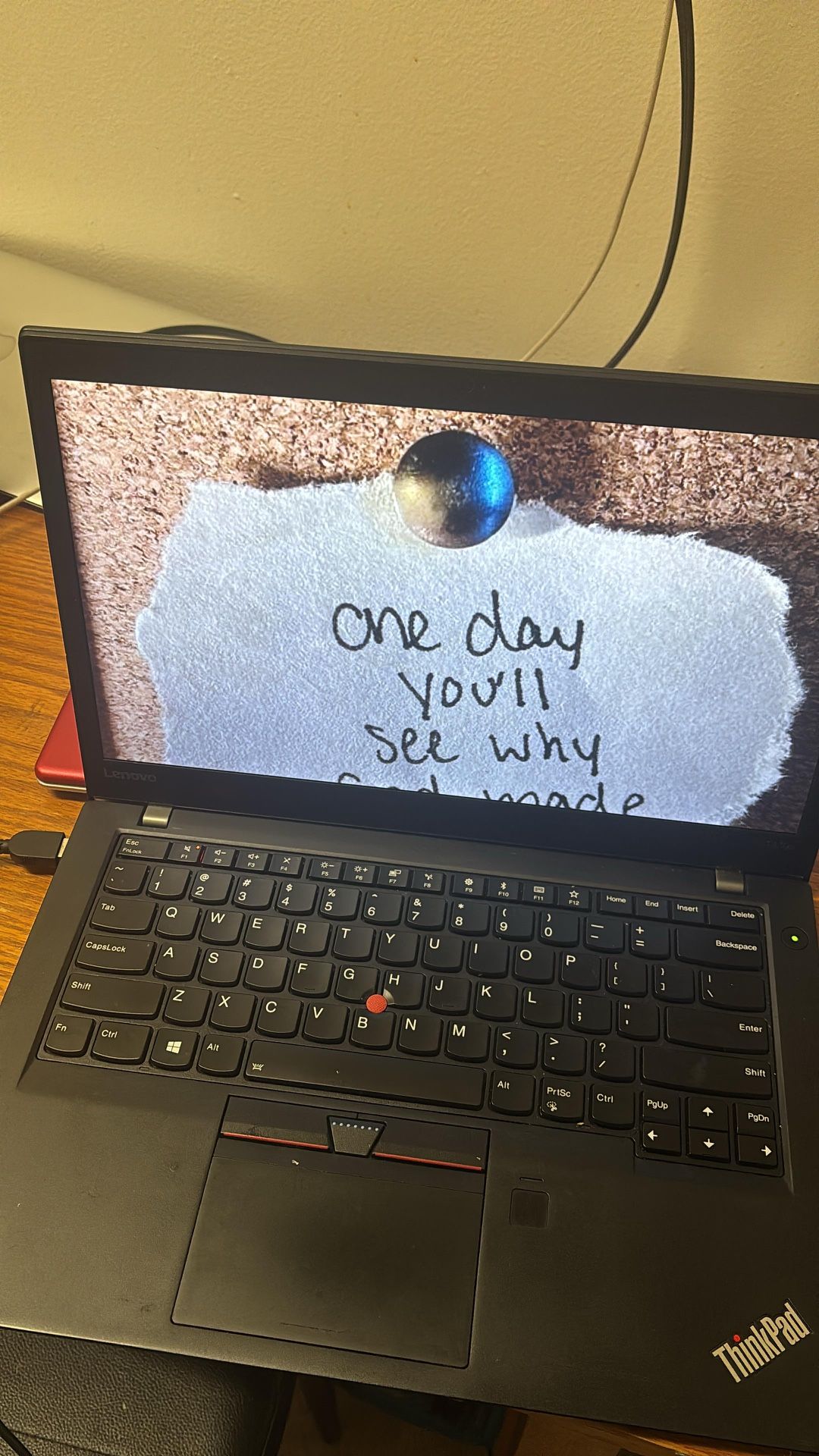 Laptop - Lenovo, Black, Everything Work Good