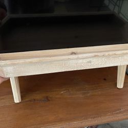 Wood shelves 