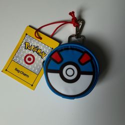Great Ball Bag Charm - Pokémon x Target Promo - New with Tags