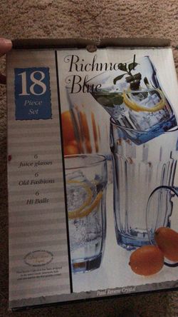 Brand new Glass Set 18pcs