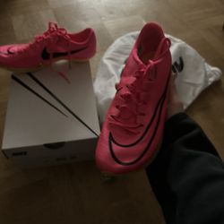 Pink Nike Spikes