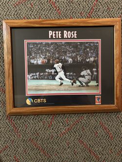 Cincinnati Red  Lithograph * Pete Rose *