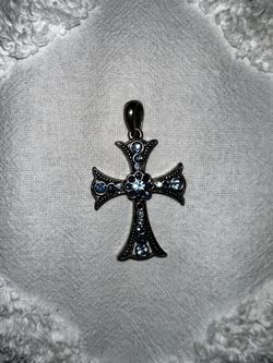 Blue Silver Cross