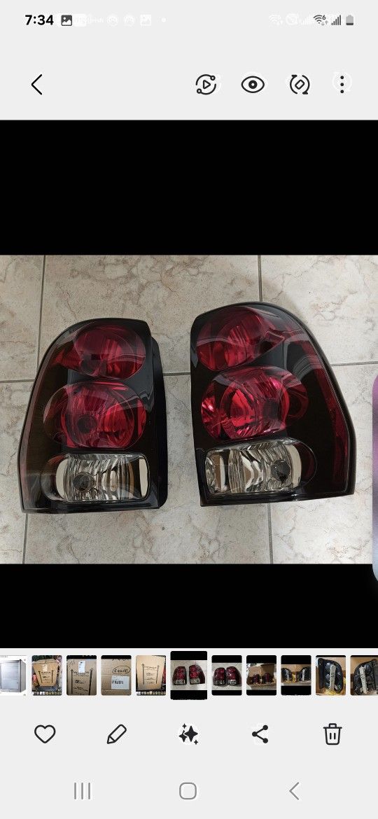 CHEVY TRAILBLAZER TAIL LIGHTS