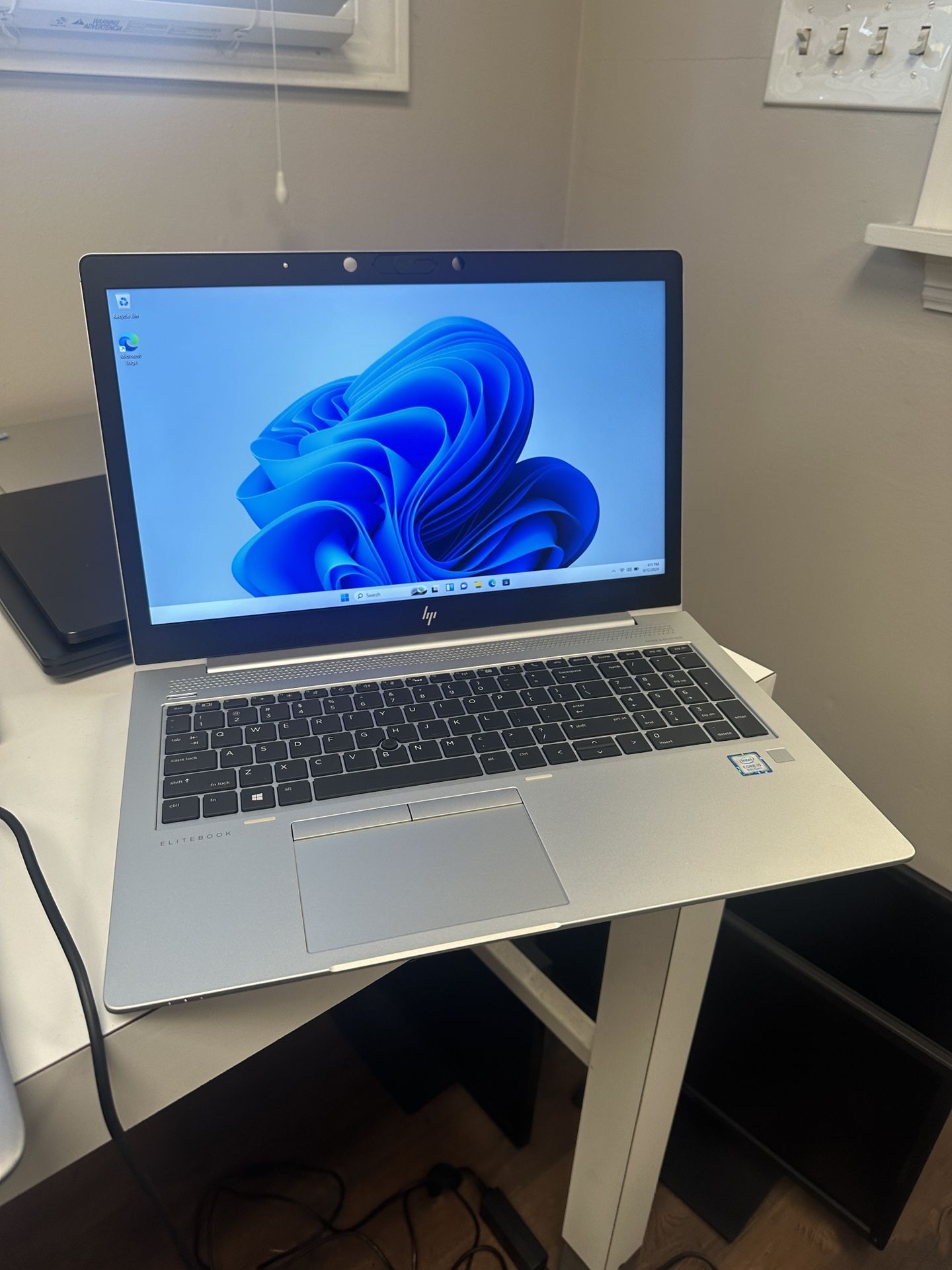 HP 15” EliteBook 850 G5 Laptop Intel Core i5 8250U 8GB RAM