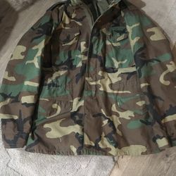 Camouflage Field Coat