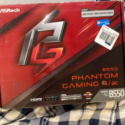 ASRock B550 Phantom Gaming 4/ AC Motherboard 
