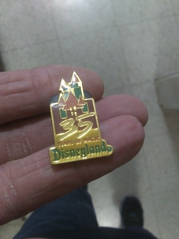 35 Years Of Magic Disneyland Pin