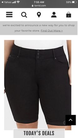 Torrid chino shorts