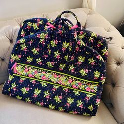 Vera Bradley Quilted Garment Bag