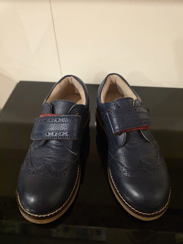 New Mini Boden Leather Boys Shoes