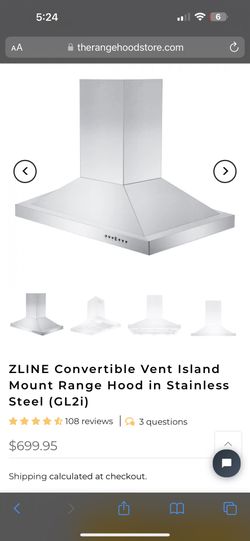 Z Line Island Range Hood