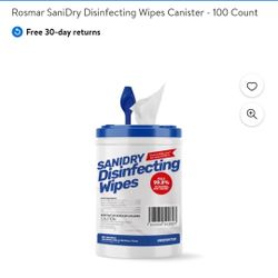 SANIDRY DISINFECTANT WlPES

