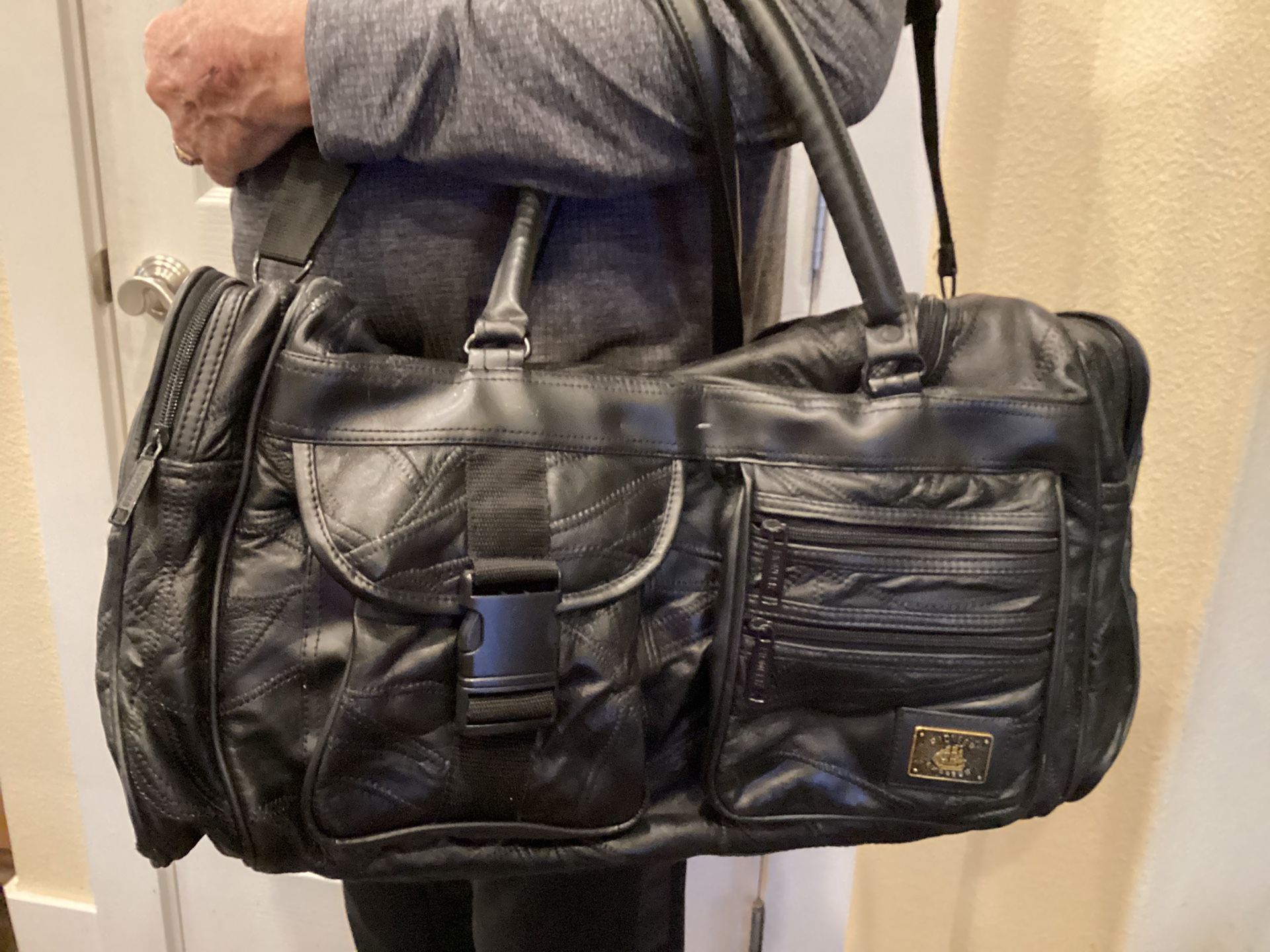 Leather Duffle Bag
