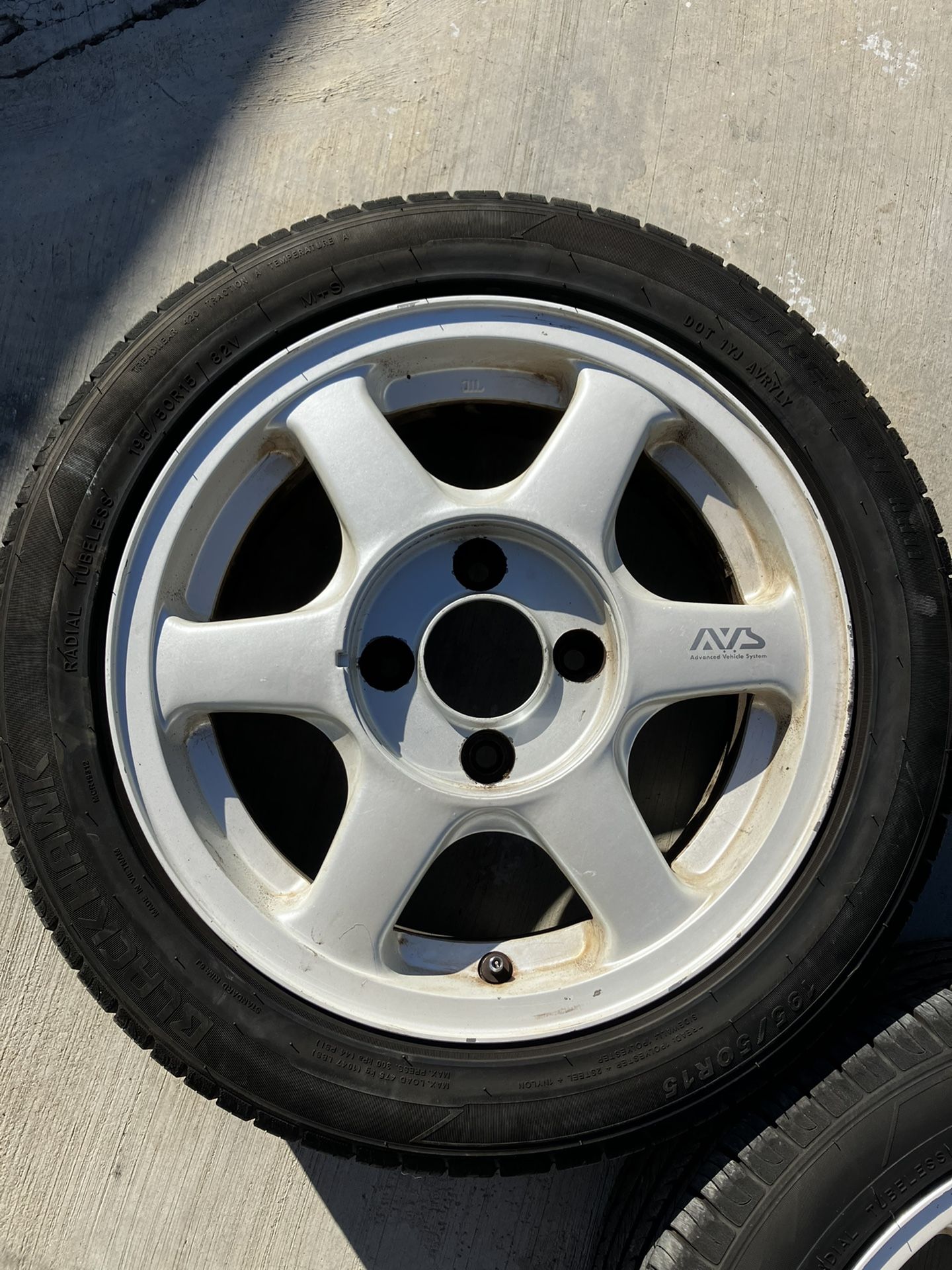 ヨコハマ　AVS モデル6　YOKOHAMA Model6 Yokohama AVS Model 6 16x7 35 4x114.3 for sale online | eBay
