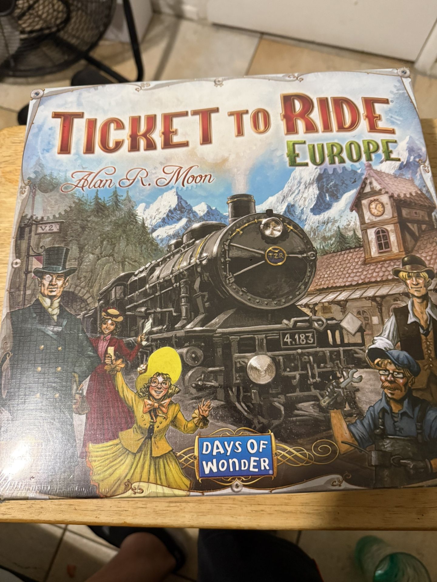 Days of wonder ticket to ride europe board game 