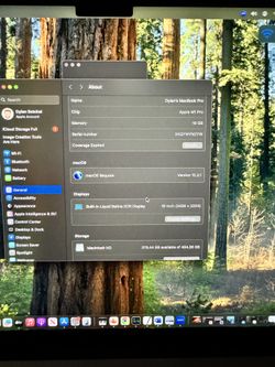 Macbook pro 2021 m1 pro Chip