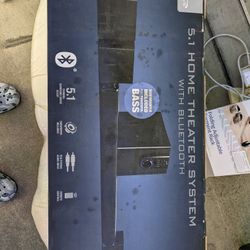 5.1 HOME THEATER SYSTEM WITH BLUETOOTH BY ILIVE 