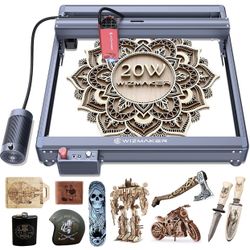 WIZMAKER L1 Laser Engraver with Air Assist （brand new）