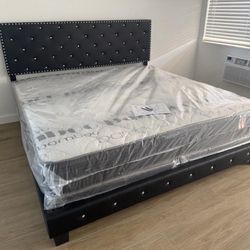 Brand New King Size Orthopedic Mattress And Box Spring 