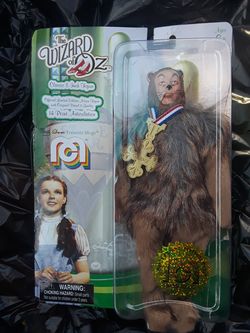 The Wizard of OZ Cowardly Lion action figure Mego
