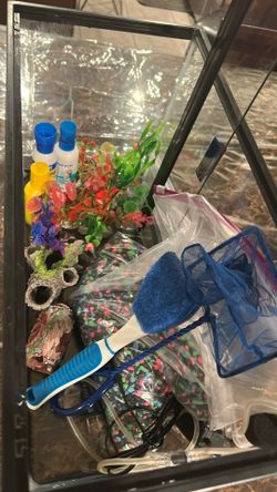 Fish tank with all accessories Worth Over $200