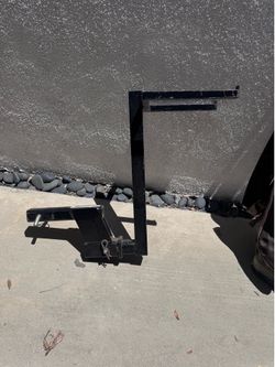 Drop hitch & bike rack