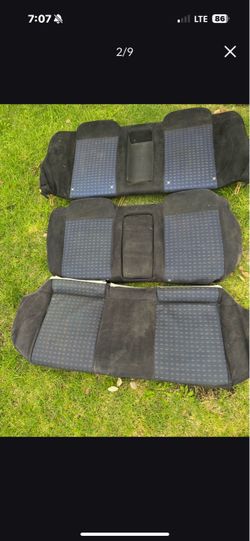 Evo 8 Recaro 8 back seats