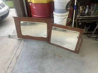 2 Antique Mirrors