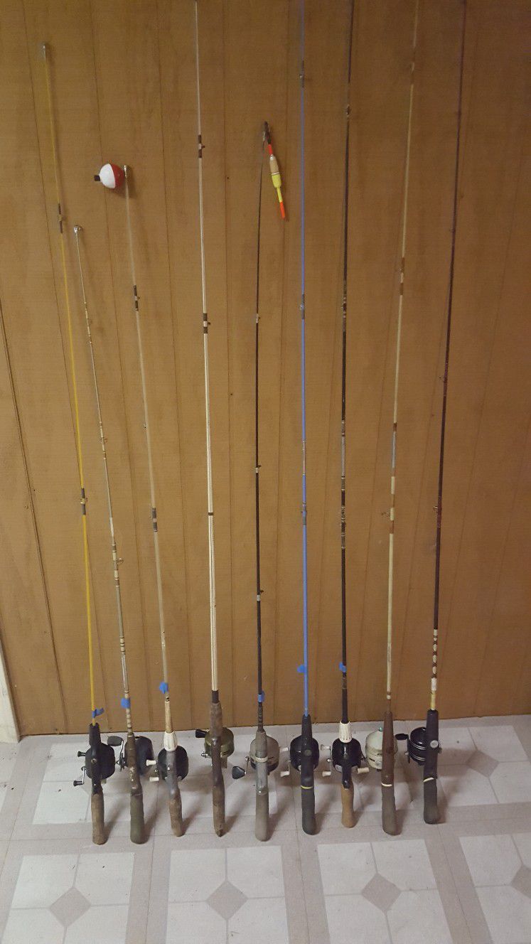 Fishing Rods & Reels $5/$10 Ea