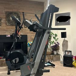 Gym Equipment Proform Treadmill  And Schwinn Elliptical $50 Each Exercise Equipment 