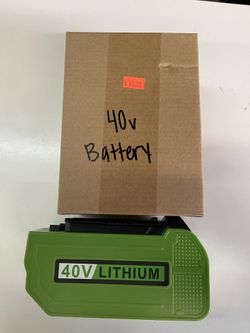 40v Lithium Battery