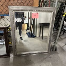 Framed mirror