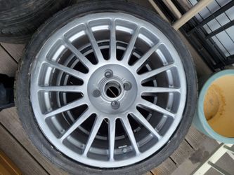 Tsw wheels and tire 17 4×100