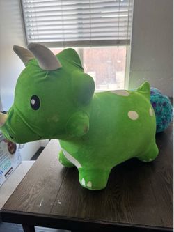 Dino inflatable stuffie