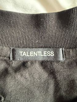 Talentless t-shirt Large, new