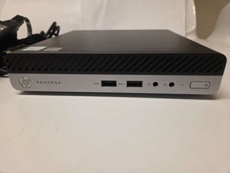 HP prodesk 400 G3 DM Intel core i7-7500T 8 GB ram memory wifi