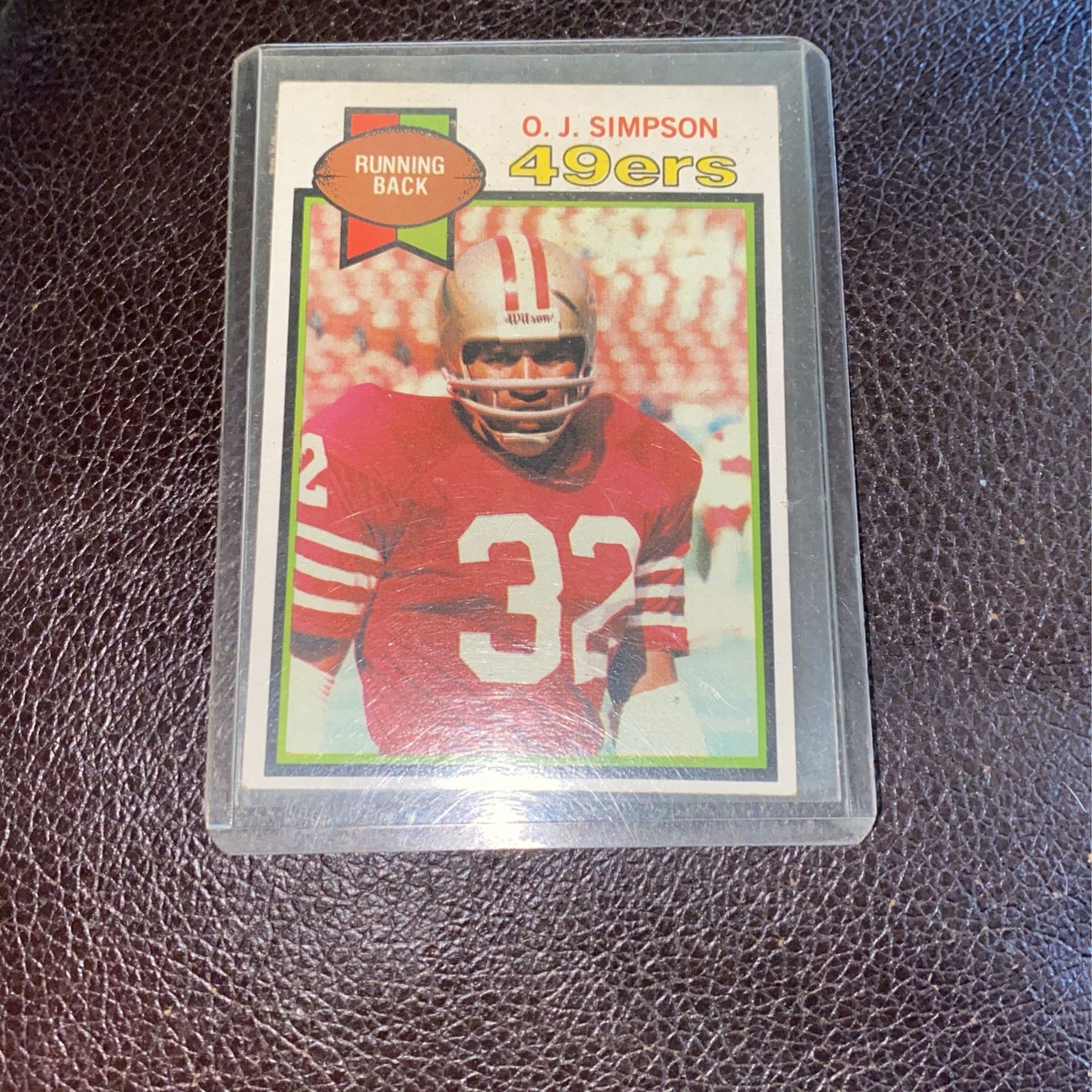 OJ SIMPSON 49ers Card- Send Offers