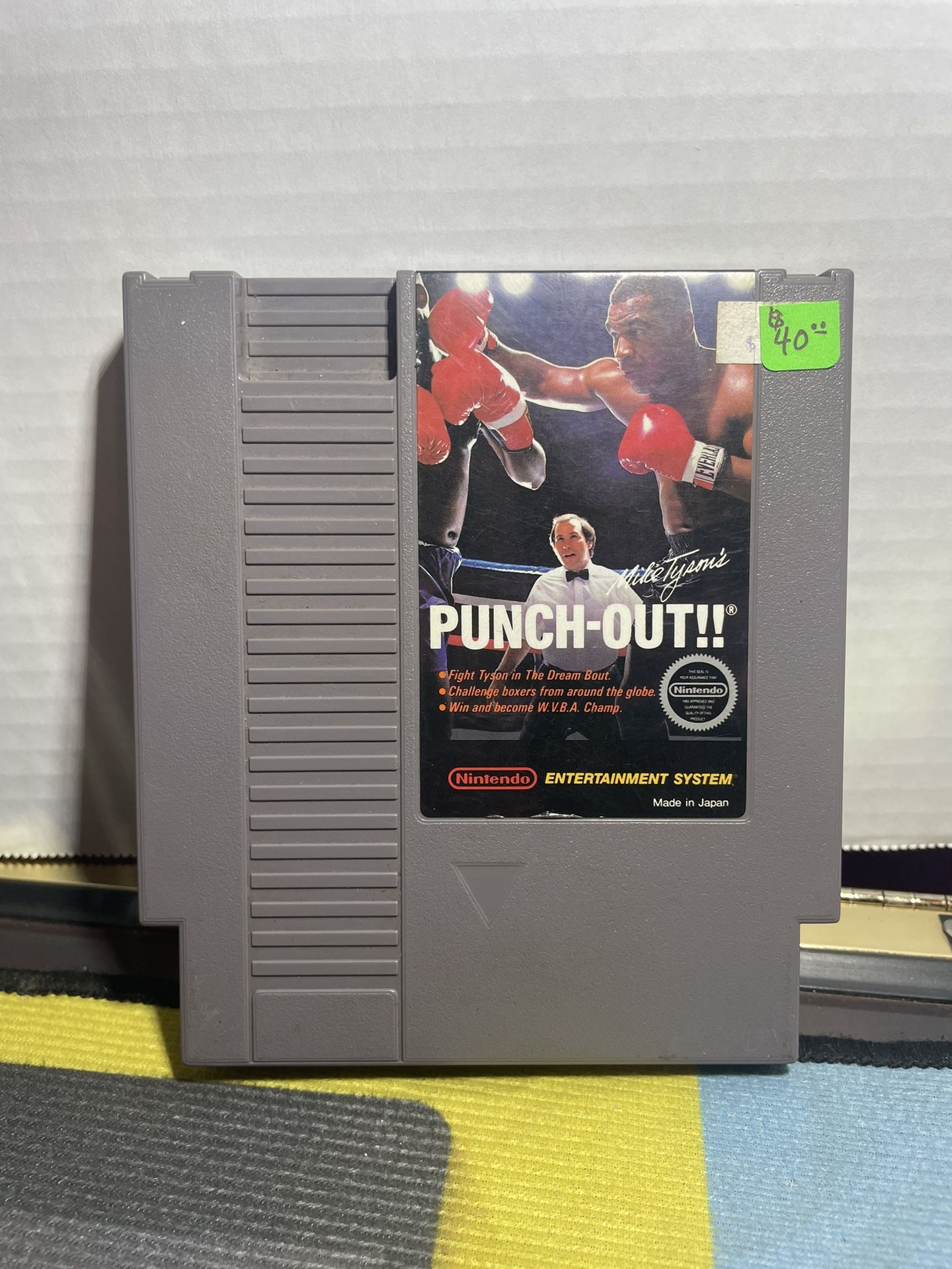 Nintendo Mike Tyson Punch Out Game Only