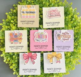 Teacher Magnetic Bookmarks